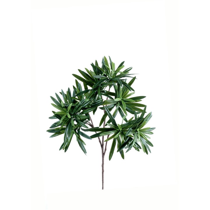 Künstlicher Podocarpus Zweig, ca 35cm, grün