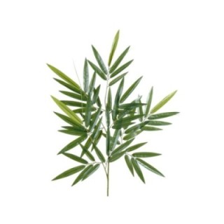 Künstlicher Bambuszweig, ca 77cm, UV-beständig, grün