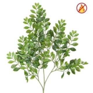 Akazienzweig, ca 70cm, Schwer entflammbar B1/RF2, grün