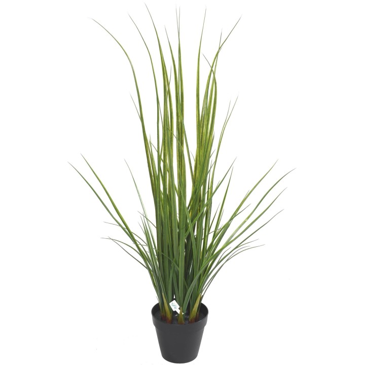 Künstliches Lemongrass, 120cm hoch, UV-beständig, grün