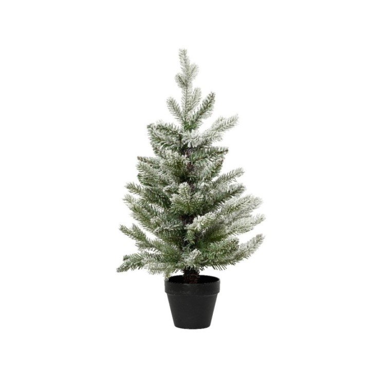Allison Mini-Tanne 45cm, mit Schneeglanz