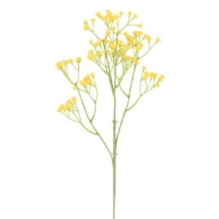 Künstliche Gypsophila, gelb, ca. 60cm hoch