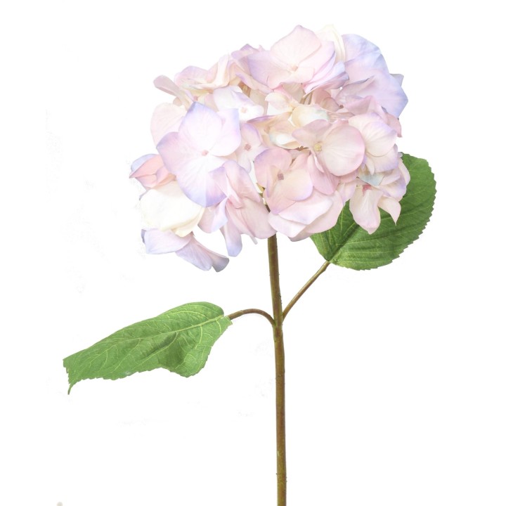 Künstliche Hortensie, pink-lila, ca. 65cm hoch