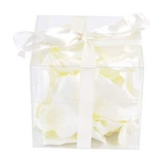 Künstliche Rosenblüten, weiß, ca. 10cm hoch - Pflegeleicht!