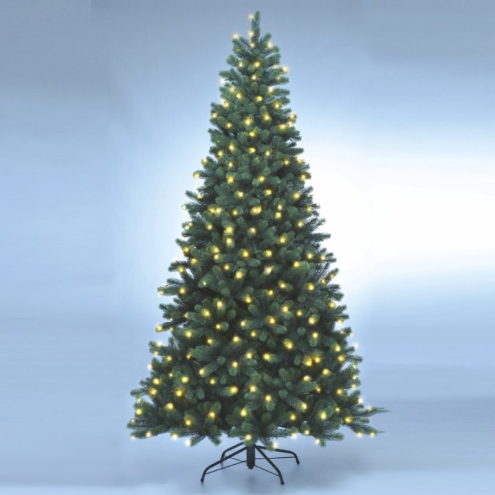 Spritzguss Blautanne mit LED-Beleuchtung, ca. 210cm