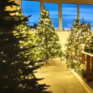 Künstliche Weihnachtsbäume