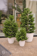 Kunstpflanze Konifere | Zypresse | Thuja deluxe 120 cm UV – Bild 4