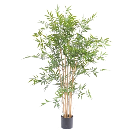 Künstlicher Japanischer Bambus, ca 120cm - UV-beständig, grün