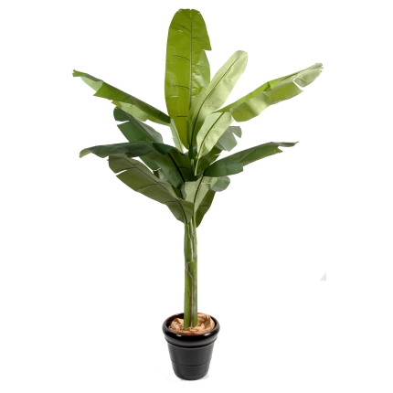 Künstlicher Bananenbaum, ca. 350cm, grün