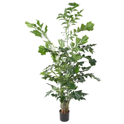 Künstlicher Caryota-Baum, ca. 190cm, grün