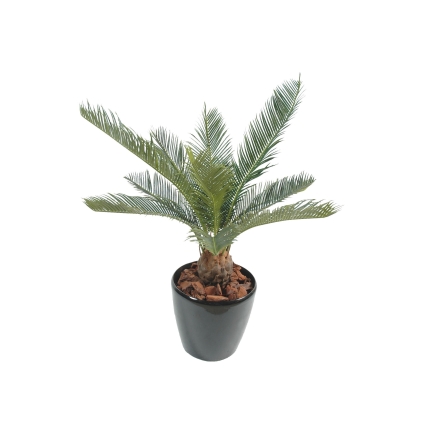 Künstlicher Baby Cycas, ca. 65cm, grün