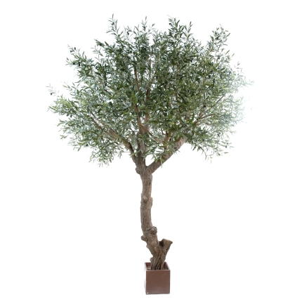 Künstlicher Olivenbaum, ca. 270cm hoch, grün