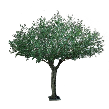 Künstlicher Olivenbaum, ca. 440cm hoch, grün