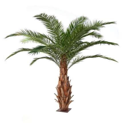 Künstliche Kanarische Dattelpalme, ca. 350cm, grün