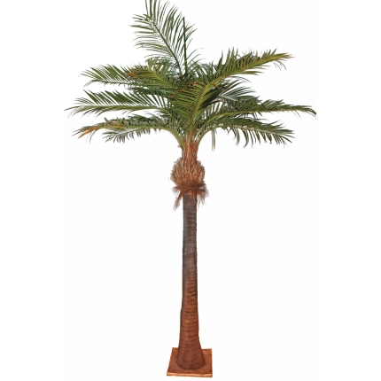 Künstliche Kokospalme, ca. 400cm, grün