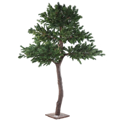 Künstlicher Kieferbaum, ca. 600cm hoch, grün