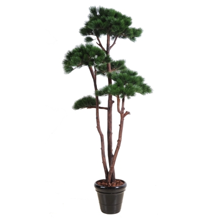 Künstlicher Kieferbaum, ca. 250cm hoch, grün