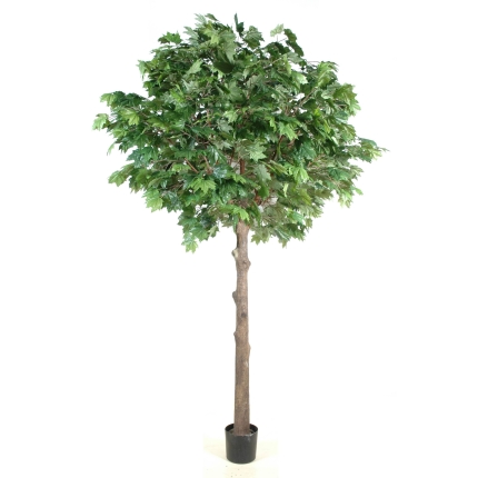 Künstlicher Platanenbaum, ca. 400cm hoch, grün
