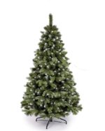 Künstliche Kanadische Schneekiefer PE/PVC, ca. 170cm