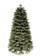 Künstlicher Weihnachtsbaum Kiefer mit Zapfen PE/PVC, ca. 210cm