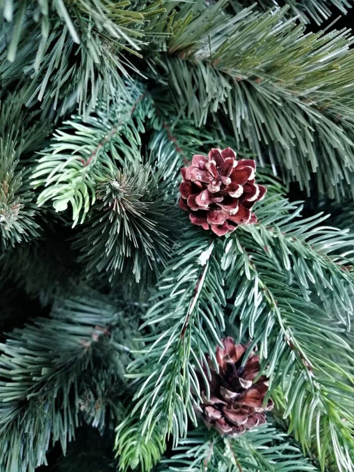 Künstlicher Weihnachtsbaum Koreanische Tanne PE/PVC, ca. 210cm – Bild 3