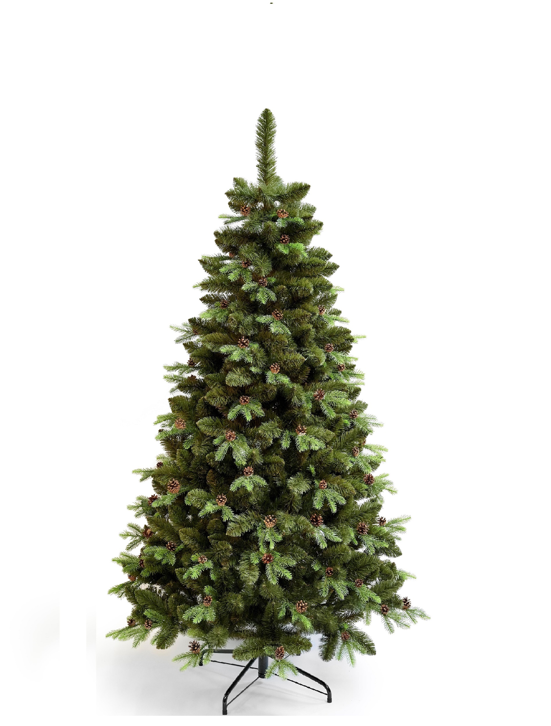 koreanische-tanne-150 Künstlicher Weihnachtsbaum Koreanische Tanne PE/PVC, ca. 150cm – Bild 1
