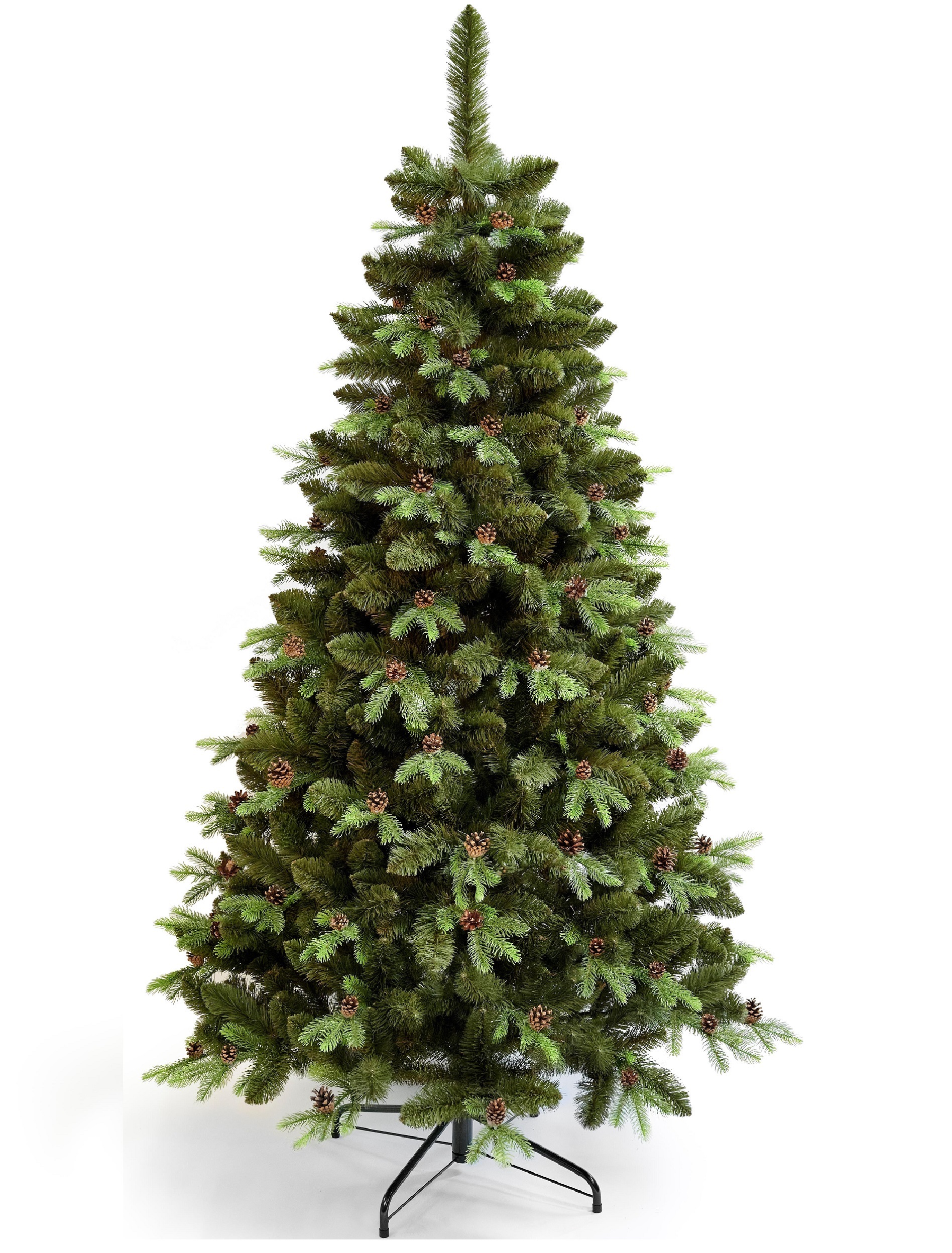 koreanische-tanne-240 Künstlicher Weihnachtsbaum Koreanische Tanne PE/PVC, ca. 240cm – Bild 1