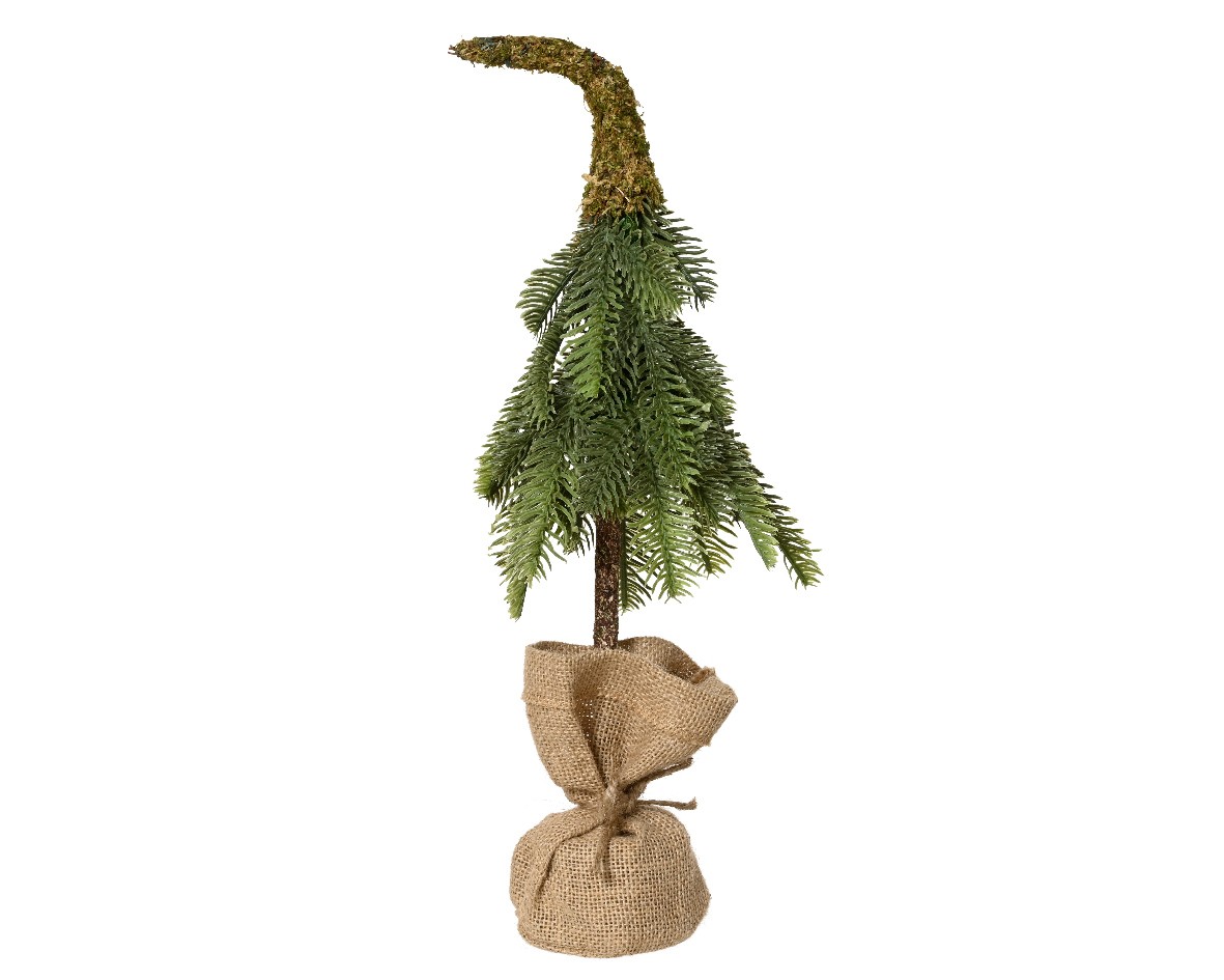 fir-tree-mini-forest.jpg Heimattanne Mini, ca. 45cm, mit Holzsockel – Bild 1