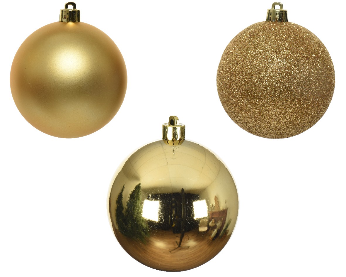 gold-christmas-baubles-unbreakable-set-of-10.jpg Goldene Christbaumkugel 10er Ø6 cm – Bild 1