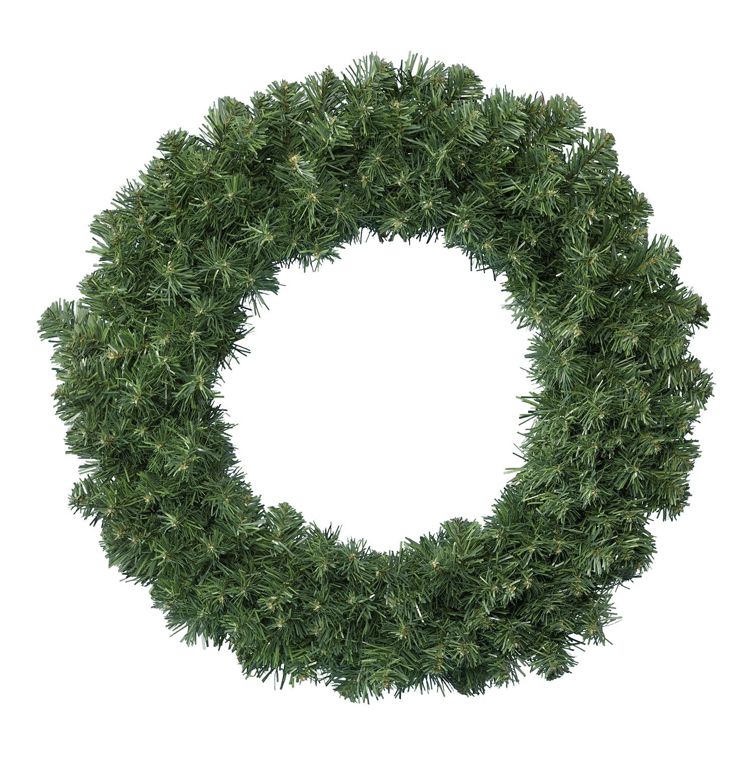 wreath-canadian-1.jpg Weihnachtskranz Ø90 cm, wetterfest (PVC) – Bild 1